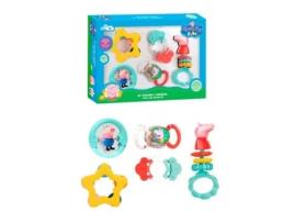 Kit mordedor e chocalho Peppa Pig