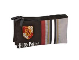 Estojo de lápis Gryffindor Harry Potter triplo