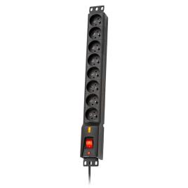 Lestar 1966004451 3 M Power Strip 8 Outlets With Switch