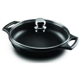 Fundix Short+lid 24 Cm Preto