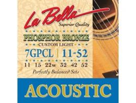 La Bella Conjunto de Cordas Para Acústica Personalizada 011015022W03204205