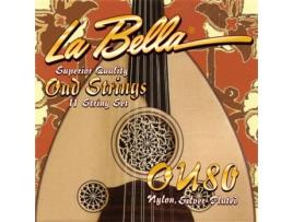 La Bella Conjunto de Cordas Oud Nylon Transparente & Amp; Chapa Cinza 022022