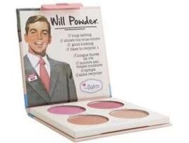 Bálsamo Labial THEBALM The Face Will Powder Quad (10 g)