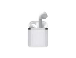 Be Mix Auriculares Brancos Sem Fios Com Caixa