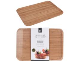 Bandeja bambu 33x23x1,7 cm