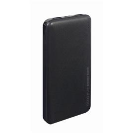 Powerbank Gembird 10000mah 1x Microusb a 2x Usb-a Negro