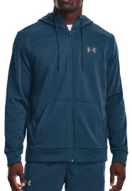 Sweatshirt com capuz Under Armour UA Armour Fleece FZ Hoodie-BLU