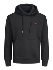 Jack & Jones Star Roof Hoodie Preto S Rapaz