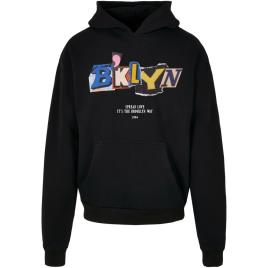 Mister Tee Urban Classics Brklyn Hoodie Preto XL Homem