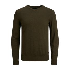 Jack & Jones Pullover Emil Knit Noos Sweatshirt Verde XS Homem