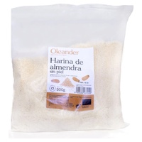 Farinha de amêndoa descascada orgânica 500 g - Oleander