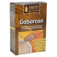 Gaborcao (Gérmen de Trigo & Cacau magro) 250 g (Cacau - Trigo) - Abbaye de Sept-Fons