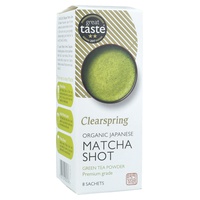 Chá Matcha Shot (Chá Verde) 8 unidades - Clearspring