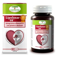 Lipolysar 08 Monascus 80 comprimidos de 500mg - Renaco