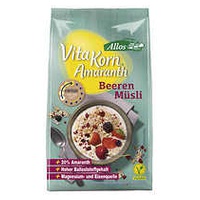 Muesli de Amaranto e Frutos Vermelhos Bio 375 g - Allos