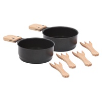 Conjunto de 2 panelas para transformar lumi raclette em lumi choco 1 unidade - Cookut