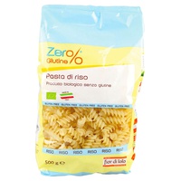 Fusilli de arroz 500 g - Zer%Glutine