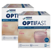 Pacote de Batido de Morango Optifast 2 unidades - Optifast