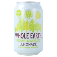 Refresco de Limão sem açúcar bio 330 ml - Whole Earth