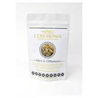 Mistura de Aden de resinas e incensos aroma de divindade e espiritualidade 100 g - Ceremonia