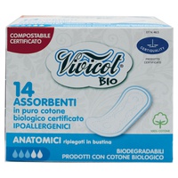 Absorventes higiênicos anatômicos 14 unidades - Vivicot