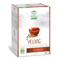 Chá orgânico de Yelong Wulong com ginseng - vitalidade 90 saquetas de infusão - Thé de la Pagode