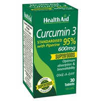 Curcumin 3 30 comprimidos - Health Aid