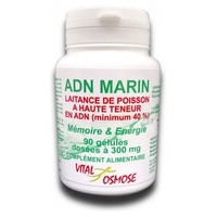 ADN Marinho Memória e Energia 90 cápsulas de 300mg - Vitalosmose