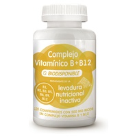 Complexo de vitamina B + fermento nutricional inativo B12 120 comprimidos - Energy Feelings