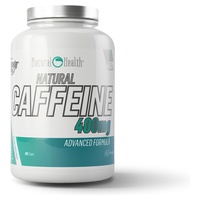 Cafeína natural sem sabor 90 cápsulas - natural health