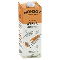 Bebida de Aveia e Amêndoas Bio 1 L - Monsoy