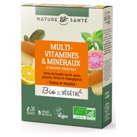 Multivitaminas e Minerais 30 cápsulas - Nature et Sante