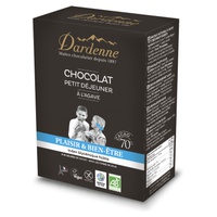 Chocolate Artesanal com Agave para o pequeno-almoço 300 g - Dardenne