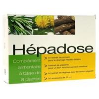 Hepadose Bio 20 ampolas - Physio-Concept