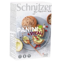 Muffins de Semente de Panini Vital Sem Glúten 250 g - Schnitzer