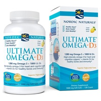 Omega-D3 final, 1280mg de limão 120 pérolas - Nordic Naturals