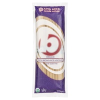 Macarrão Pho de Arroz Integral Orgânico 250 g - King Soba