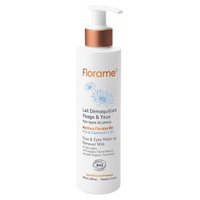 Leite Desmaquilhante Rosto e Olhos com Camomila 200 ml de óleo essencial - Florame