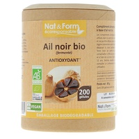 Alho Preto Orgânico - Linha Eco 200 cápsulas vegetais - Nat & Form