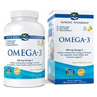 Omega-3 690 mg Limão 180 pérolas - Nordic Naturals