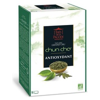 Chun Cha Bio Chá Verde Grand Cru - Antioxidante 90 saquetas de infusão - Thé de la Pagode