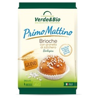 Brioche bio com grãos de açúcar 180 g - Verde&Bio