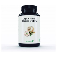 Alho, Espinheiro Branco, Oliveira 60 pérolas de 700mg - Ebers