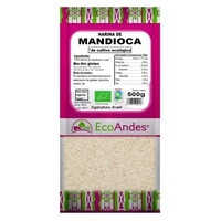 Farinha de mandioca 500 g de pó - EcoAndes