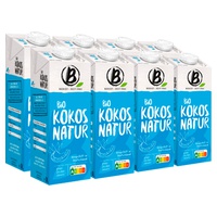 Bebida de coco orgânico 8 unidades de 1L - Ekotrebol