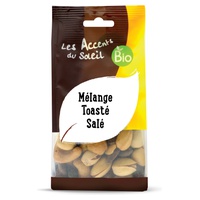 Mistura salgada grelhada (amêndoas, sementes de abóbora, castanha de caju) 125 g - Accent Bio