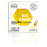 Linha CO.SO Cosmetici Solidi- Bálsamo sólido amplificador e iluminador con castanheiro e abedul 1 unidade de 64g - Officina Naturae