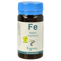 Ferro e Vitamina C 30 comprimidos - Veggunn