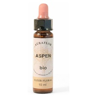 Flores orgânicas de Bach - Aspen 10 ml de elixir floral - Auraflor