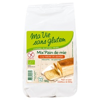 Mix' Pão de Forma com Farinha de Quinoa Bio 500 g - Ma Vie sans Gluten